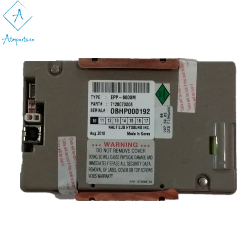 7128070006 Hyosung Keypad 6000M NH 600 Encryption keyboard EPP ATM Machine Parts