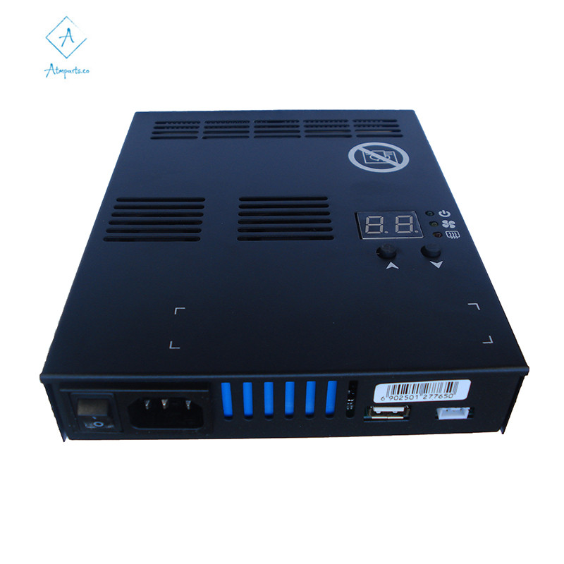 Fan type electric heater for ATM machine 400W (inside temperature measurement )